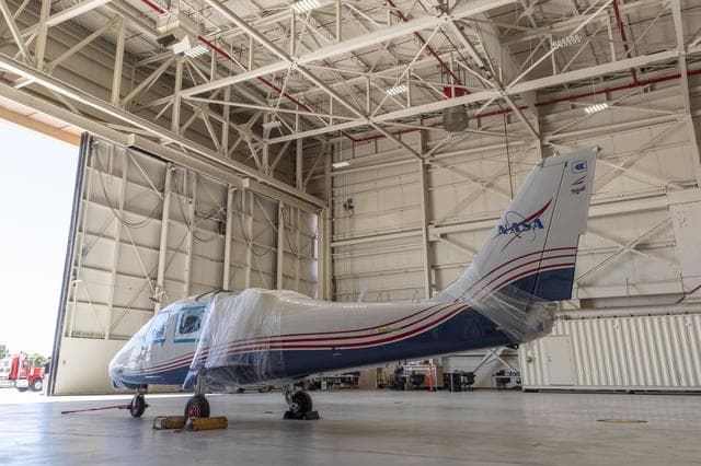 NASA image: X-57 Mod II Vehicle Delivered to NASA Armstrong