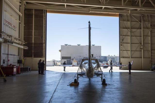 NASA image: X-57 Mod II Vehicle Delivered to NASA Armstrong