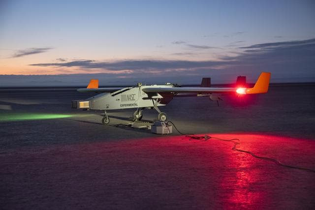 NASA image: The TigerShark Unmanned Aircraft