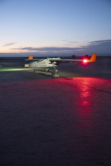 NASA image: The TigerShark Unmanned Aircraft