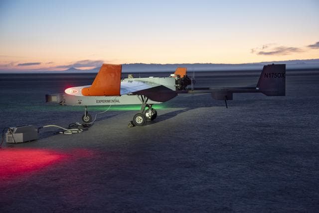 NASA image: The TigerShark Unmanned Aircraft