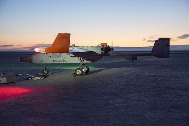 NASA image: The TigerShark Unmanned Aircraft