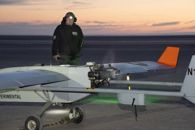 NASA image: The TigerShark Unmanned Aircraft