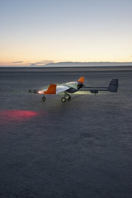 NASA image: The TigerShark Unmanned Aircraft
