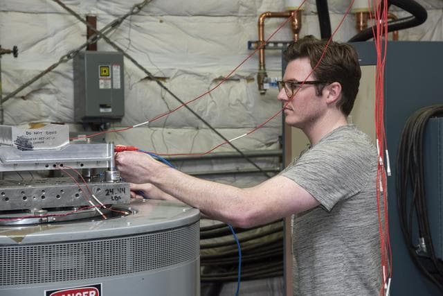 NASA image: Engineers Prepare X-57 Cruise Motor Controller for Vibration Testing