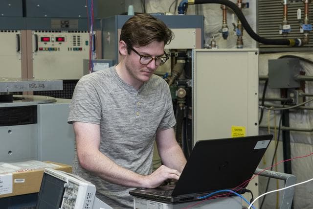 NASA image: Engineers Prepare X-57 Cruise Motor Controller for Vibration Testing