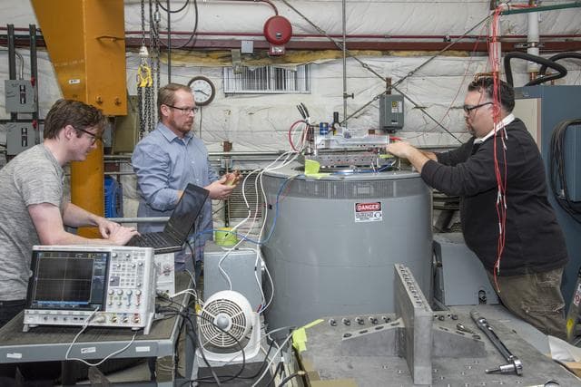 NASA image: Engineers Prepare X-57 Cruise Motor Controller for Vibration Testing