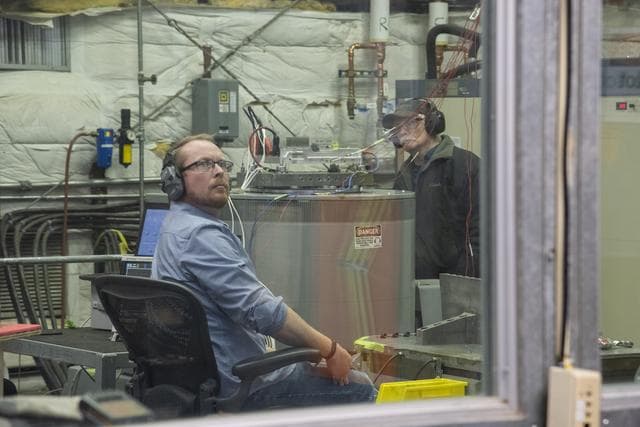 NASA image: X-57 Cruise Motor Controller Undergoes Vibration Testing