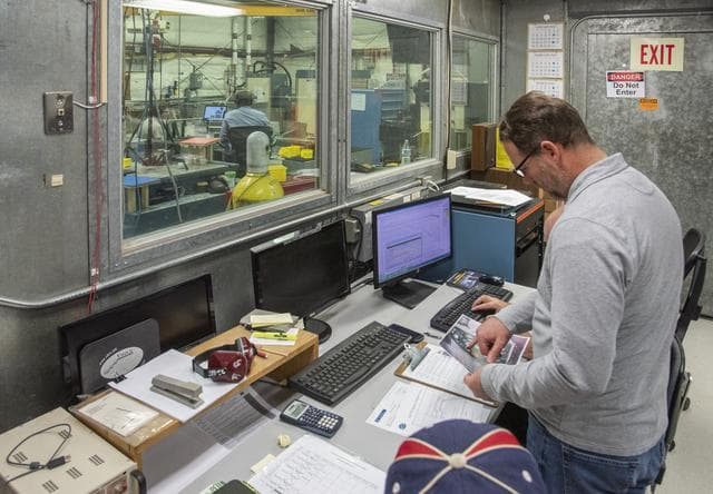 NASA image: X-57 Cruise Motor Controller Undergoes Vibration Testing