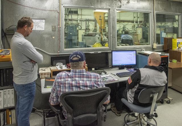 NASA image: X-57 Cruise Motor Controller Undergoes Vibration Testing