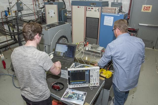 NASA image: Engineers Prepare X-57 Cruise Motor Controller for Vibration Testing