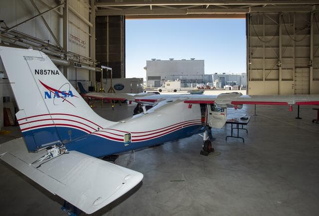 NASA image: X-57 Undergoes Initial Telemetry Testing