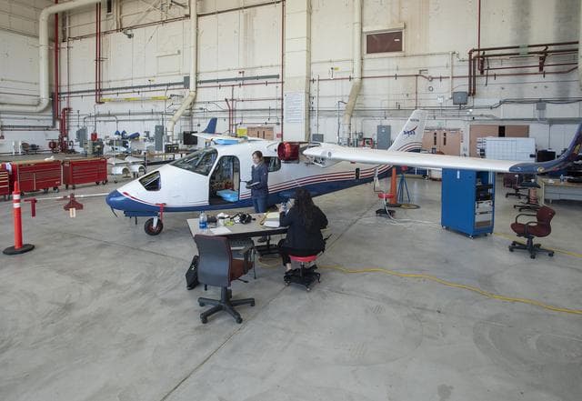 NASA image: X-57 Undergoes Initial Telemetry Testing