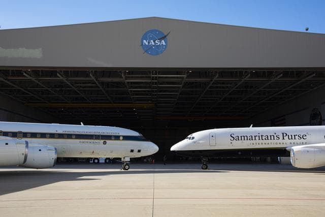 NASA image: NASA and Samaritan's Purse DC-8