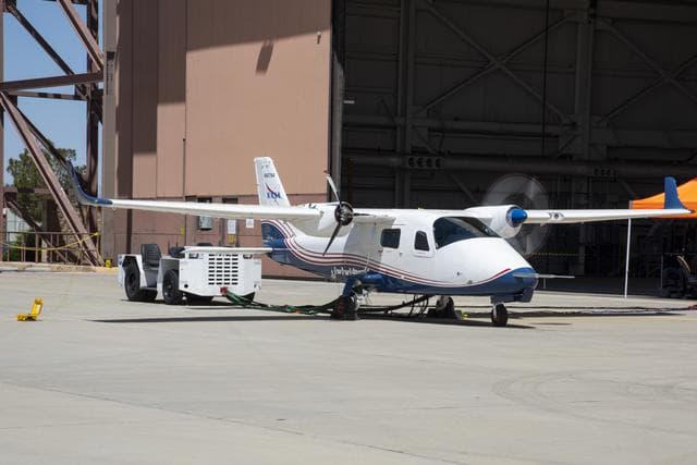 NASA image:  X-57 High-Voltage Testing Continues