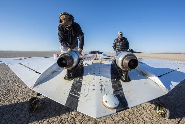 NASA image: X-56B Begins New Flight Series