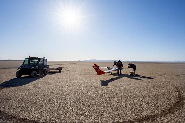NASA image: X-56B Begins New Flight Series