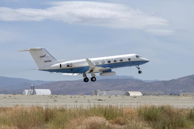 NASA image: C-20 ASAR Flight