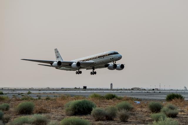 NASA image: DC-8 N817NA CPEX-AW Deployment Takeoff