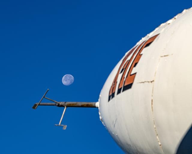 Historic X-1E Points to the Moon