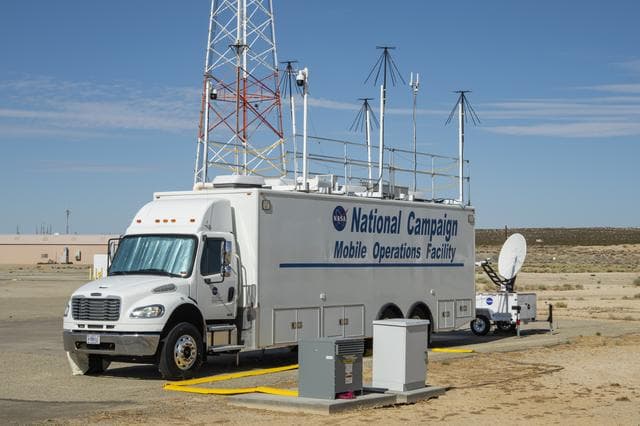NASA image: Advanced Air Mobility National Campaign Upgrades Mobile Operations Facility with Decals and Modifications