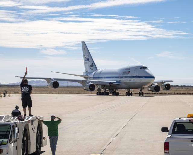 NASA image: SOFIA Returns from Southern Hemisphere Deployment