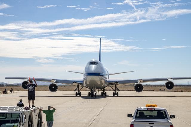 NASA image: SOFIA Returns from Southern Hemisphere Deployment