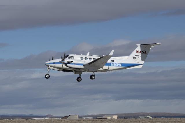 NASA image: NASA’s B200 King Air Supports SoOpSAR Campaign