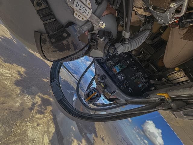 NASA image: NASA Armstrong Flight Research Center T-34C Aircraft in Flight