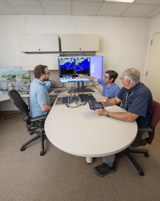 NASA image: Advanced Air Mobility National Campaign Integration of Automated Systems Simulation Test