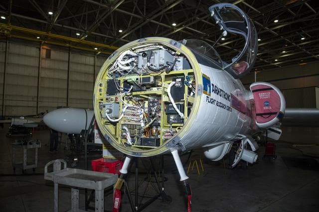NASA image: ALOFT instrument upload