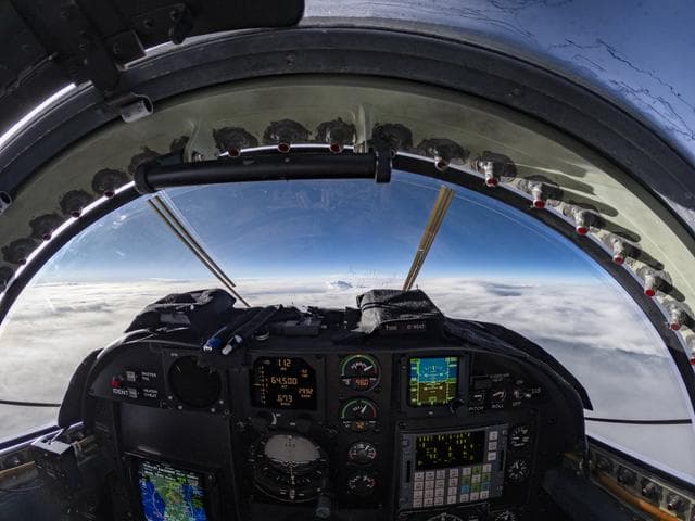 NASA image: NASA’s ER-2 aircraft flies high for ALOFT mission