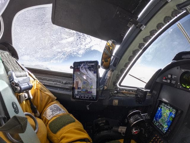 NASA image: NASA’s ER-2 aircraft flies high for ALOFT mission