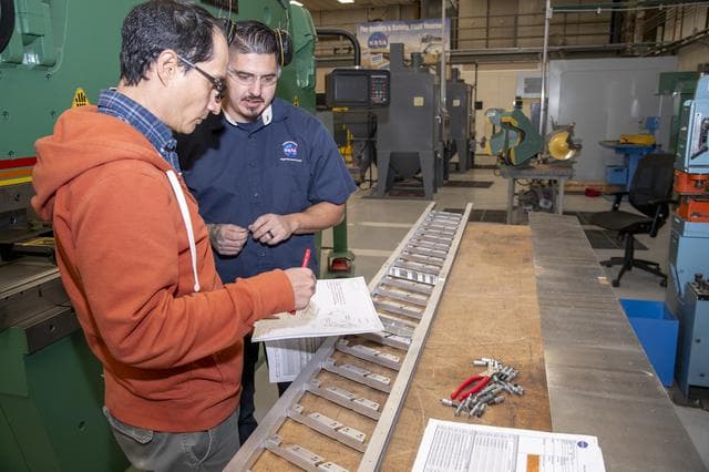 NASA image: NASA Armstrong Builds Model Wing