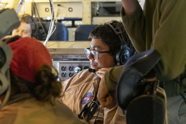 NASA image: NASA’s DC-8 aircraft tracks fuel in ecoDemonstrator 2023 project with Boeing, partners