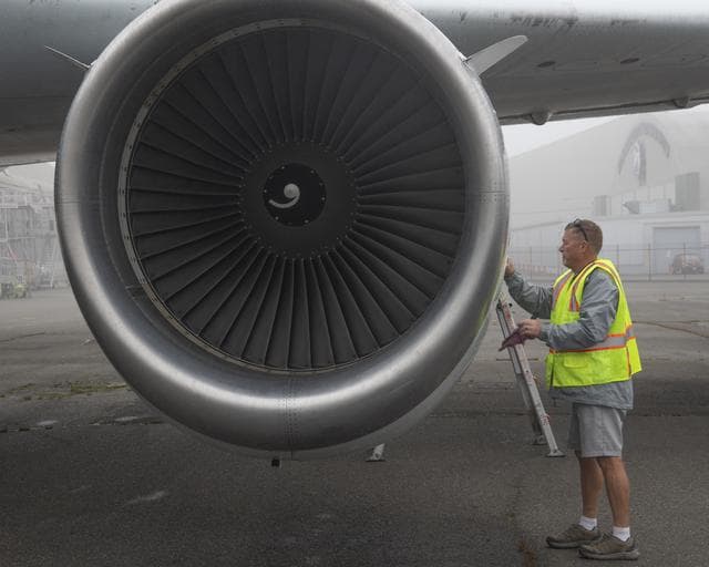 NASA image: NASA’s DC-8 aircraft tracks fuel in ecoDemonstrator 2023 project with Boeing, partners