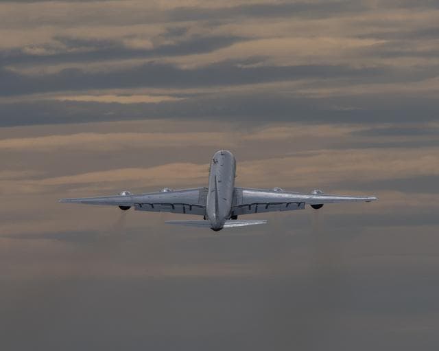 NASA image: NASA’s DC-8 aircraft tracks fuel in ecoDemonstrator 2023 project with Boeing, partners