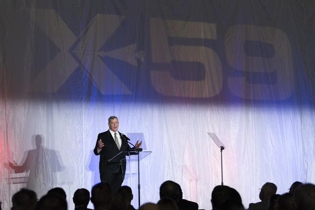 NASA image: Greg Ulmer Speaks Prior to X-59 Unveiling