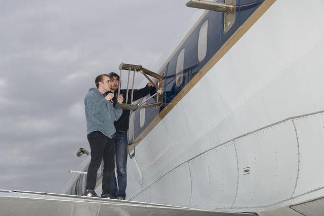 NASA image: NASA’s DC-8 Aircraft is Prepared for an International Air Quality Research Mission