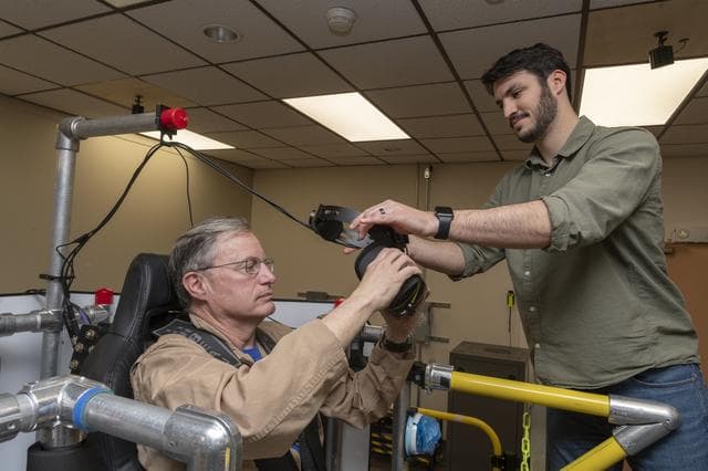 NASA image: Air Taxi Passenger Comfort Simulator at NASA’s Armstrong Flight Research Center with Pilot