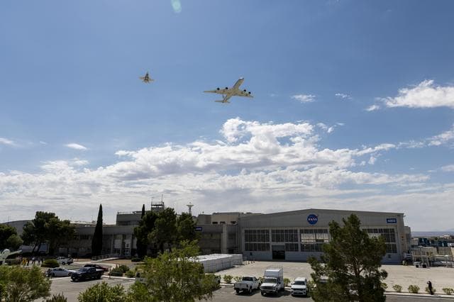 NASA image: NASA’s DC-8 Conducts Final Flight