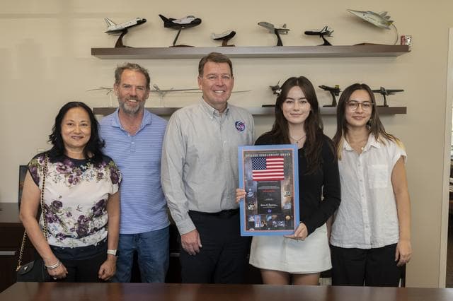 NASA image: Southern California Student Wins NASA Scholarship