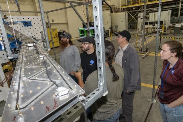 NASA image: NASA Armstrong Tests Efficient Wing Model