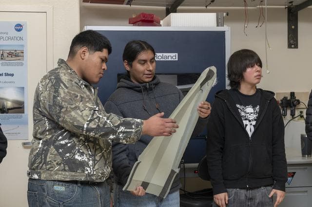 NASA image: Engineering Club Visits NASA Armstrong