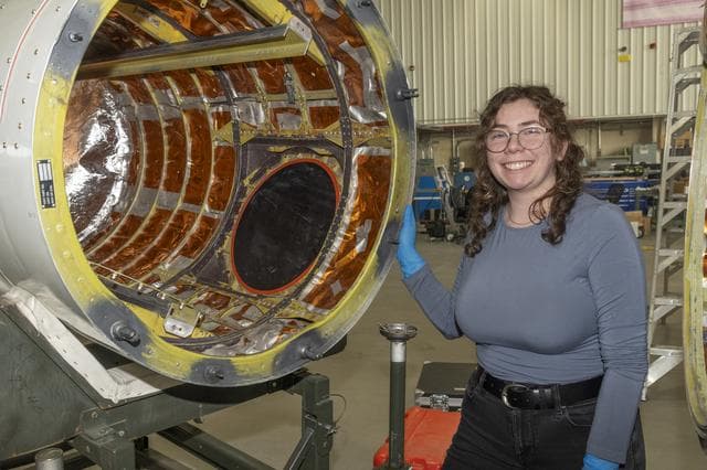NASA image: Engineers prepare the ER-2 for airborne science mission, GLOVE