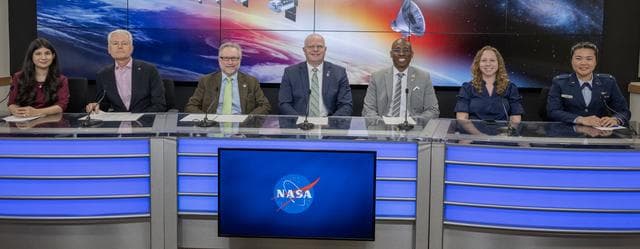 NASA image: SPHEREx/PUNCH Prelaunch New Conference