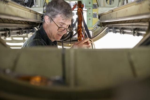 NASA image: ER-2 Crew Installs air-LUSI Moongazing Instrument