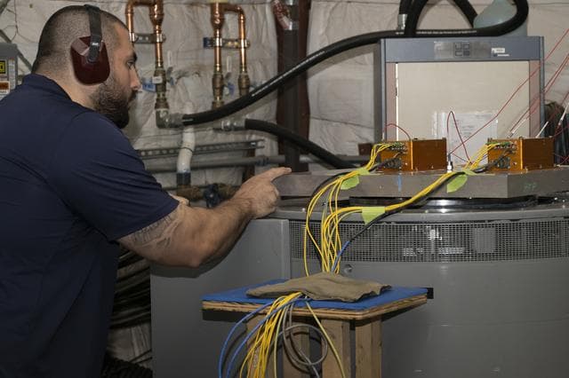 NASA image: NASA Completes Vibration Tests on Temperature and Strain Measurement System