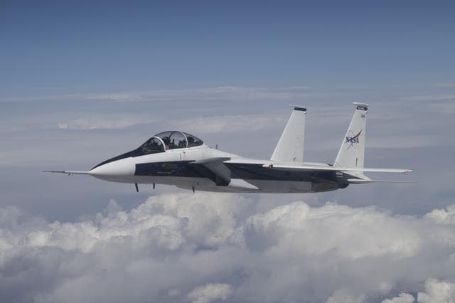 NASA image: NASA’s F-15D Tests New Shock-Sensing Probe