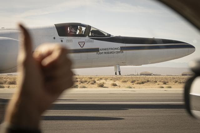 NASA image: NASA ER-2 Flies Geological Mapping Mission